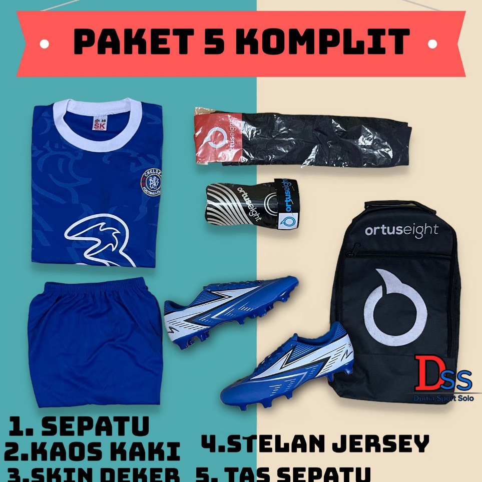 Borong Stock  Sepatu Bola Anak Anak Laki Laki untuk main Bola di Lapangan Bergaransi toko