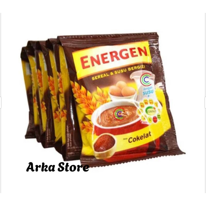 

Energen rasa coklat perenteng