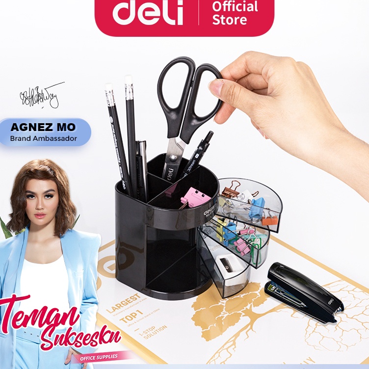 

Baru Asli Deli Set Alat Tulis Kantor ATK Stationary Set Paket Hemat Super Lengkap E38253