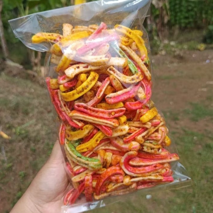 

Kerupuk Beton Jeruk Pedas 250gr
