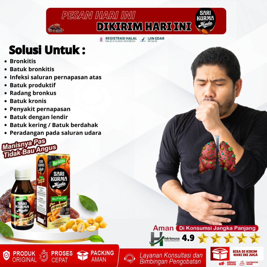 Obat Herbal Sesak Nafas, Obat Asma, Obat Bronkitis, Obat Asma untuk Anak & Dewasa, Obat Sesak Nafas 