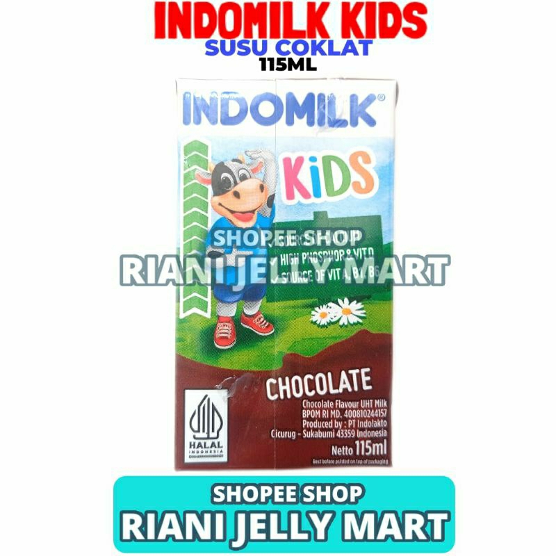 

Indomilk Kids Susu Rasa Coklat 115ML