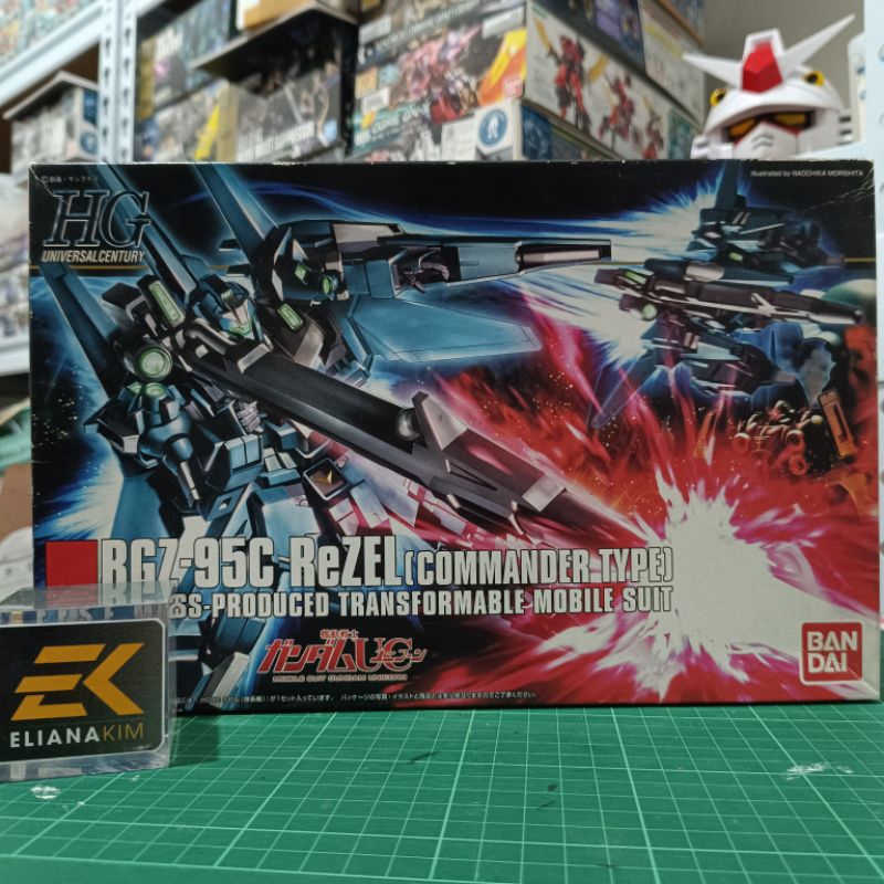 HG ReZEL Commander Gundam Bandai (HGUC)