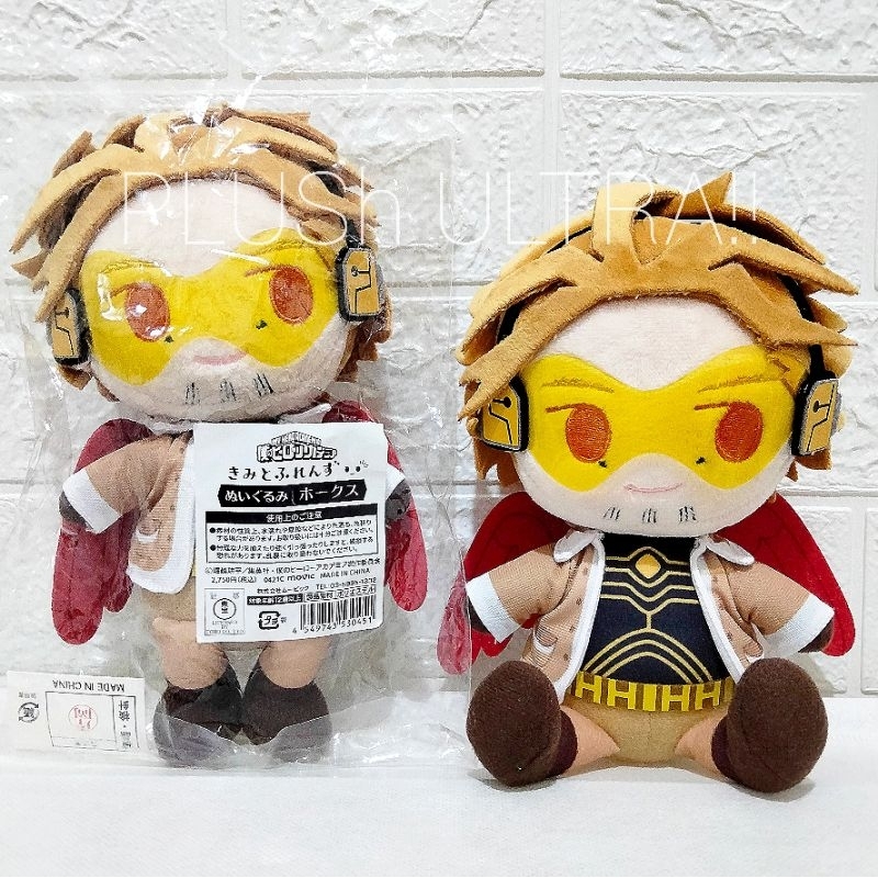 Kimi to Friends Keigo Takami Hawks Boku no Hero Academia BNHA MHA Anime Plush Doll Boneka