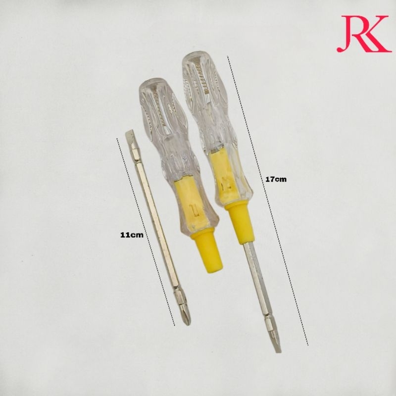 Test Pen Bolak Balik Obeng Min Plus Tespen Listrik Taspen