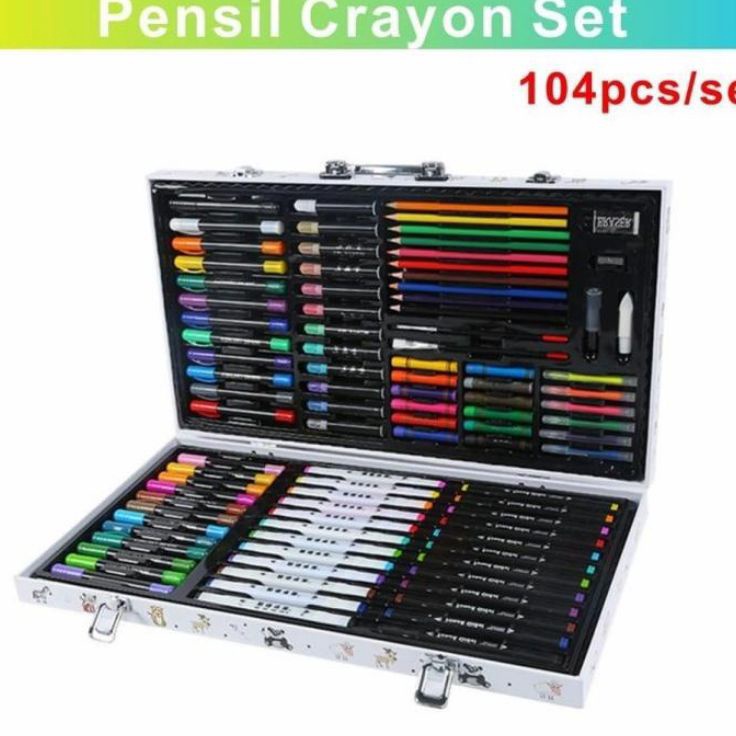 

Super Berhadiah PS CRAYON ART SET 14 PCS PENSIL WARNA WARNI COLOURING SET 14 PCS MODEL KOPER GULALI BOOKS PAKET MEWARNAI ISI 14 PCS MODEL KOPER