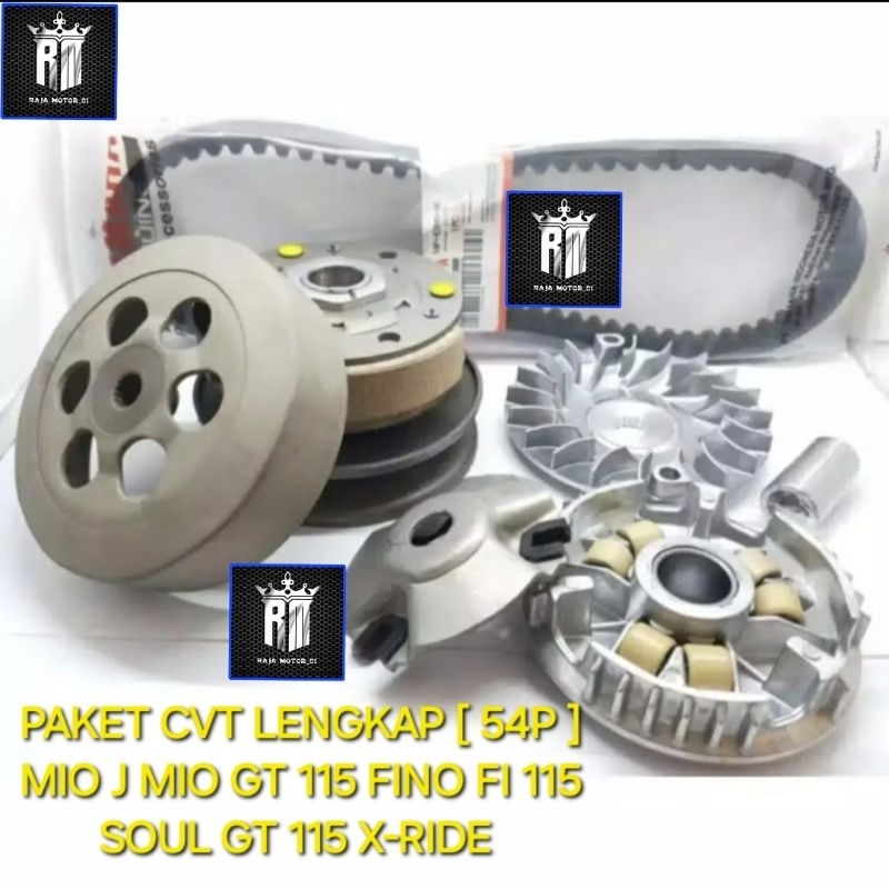 PAKET CVT LENGKAP 54P MIO J MIO GT 115 FINO FI 115 SOUL GT 115 X-RIDE YGP