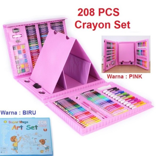

Serba Populer ART Set Alat Tulis Crayon Anak isi 28