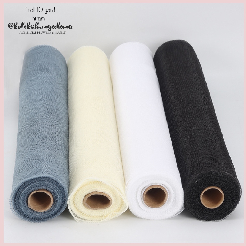 

Promo Terheboh flower wrapping mesh roll polymer tile caring korea kertas buket