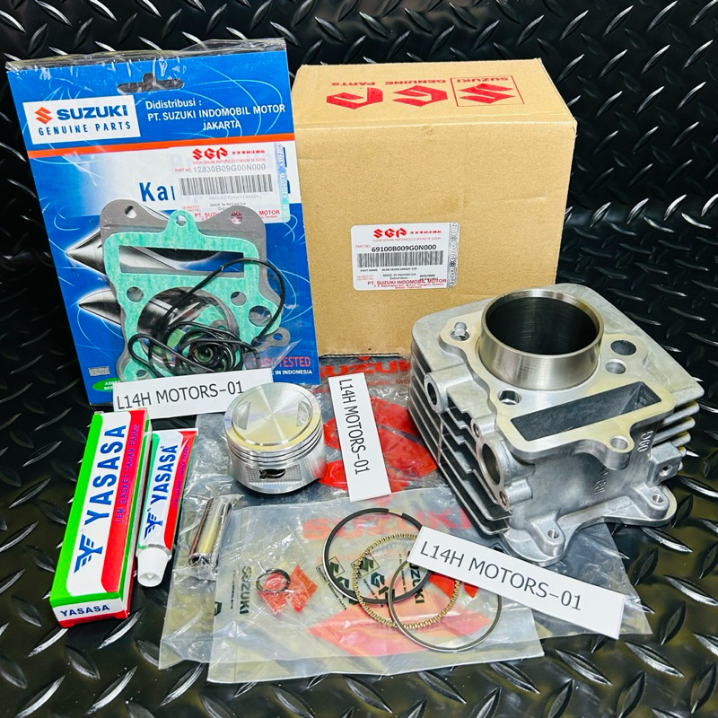 Blok seher+Topset+Lem Suzuki Smash 110/Smash Lama 110cc/Smash new