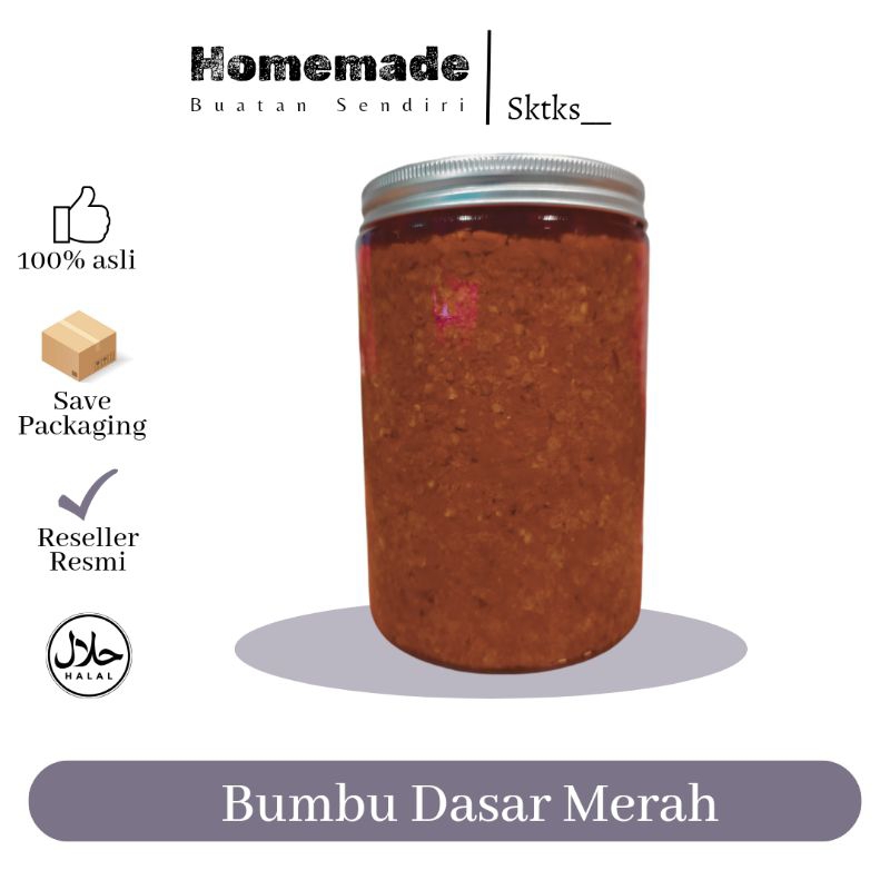 

Homemade | BUMBU DASAR MERAH NON MSG