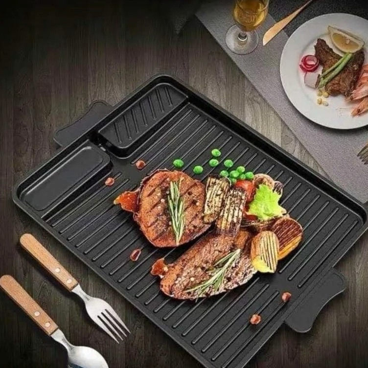 Gratis Bubble Wrap  YAKINIKU  UGO KOREAN BBQ Grill Pan Barbeque Alat Pemanggang  Grill Pan Yakiniku 