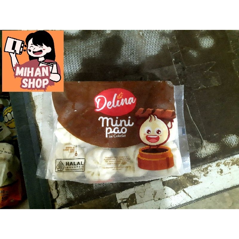 

MINIPAO MERK DELINA (408GRAM) ISI 24PCS RASA COKELAT