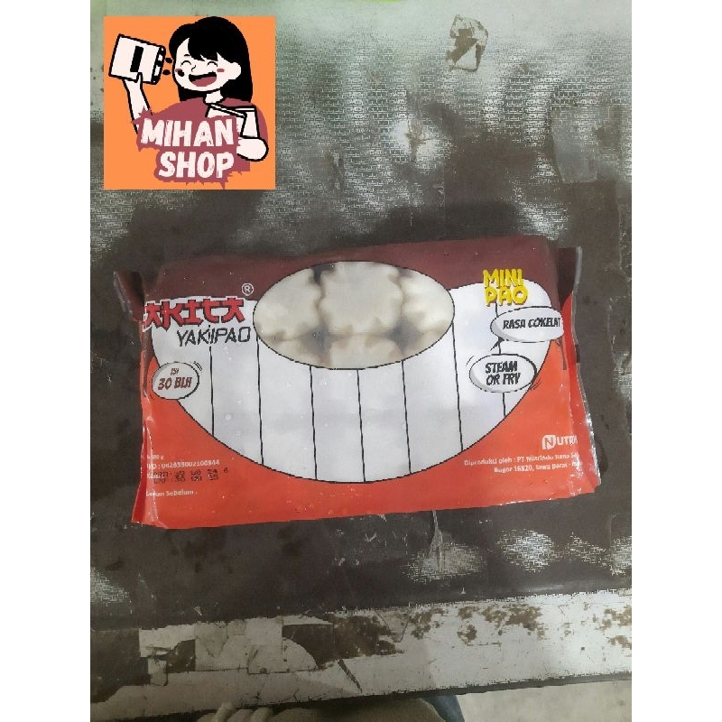

MINIPAO MERK YAKITA YAKIPAO (480GRAM) ISI 30PCS RASA COKELAT
