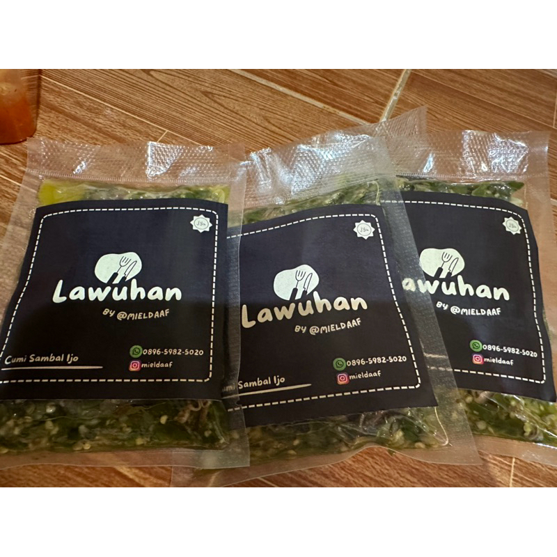 

Cumi Asin Sambal Ijo