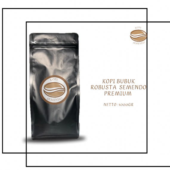 

Kopi Bubuk Robusta Semendo Premium 1kg/1000gr