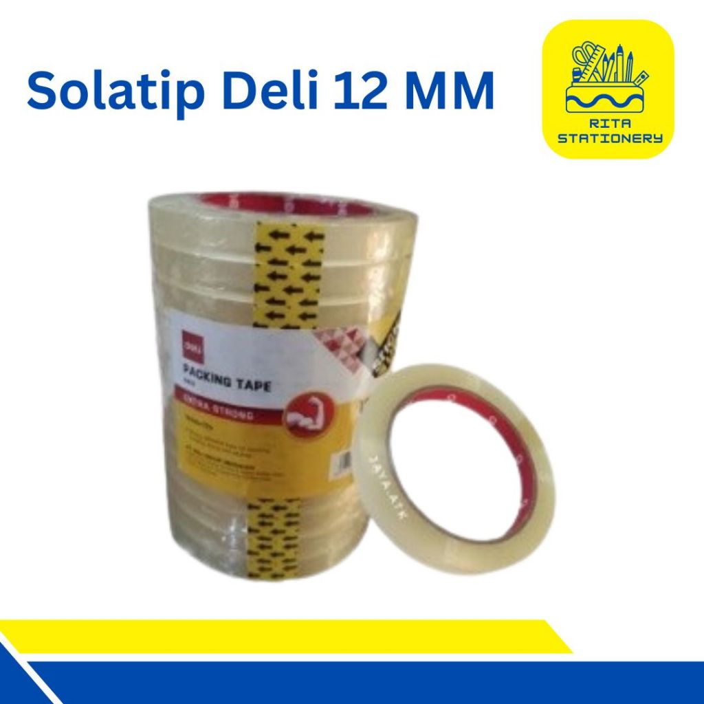 

Deli Packing Tape 12MM CA-412