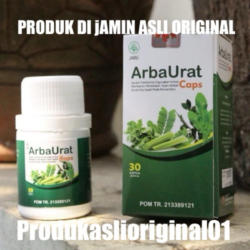 arbaurat obat herbal atasi rematik dan asam urat Asli Original sudah BPOM