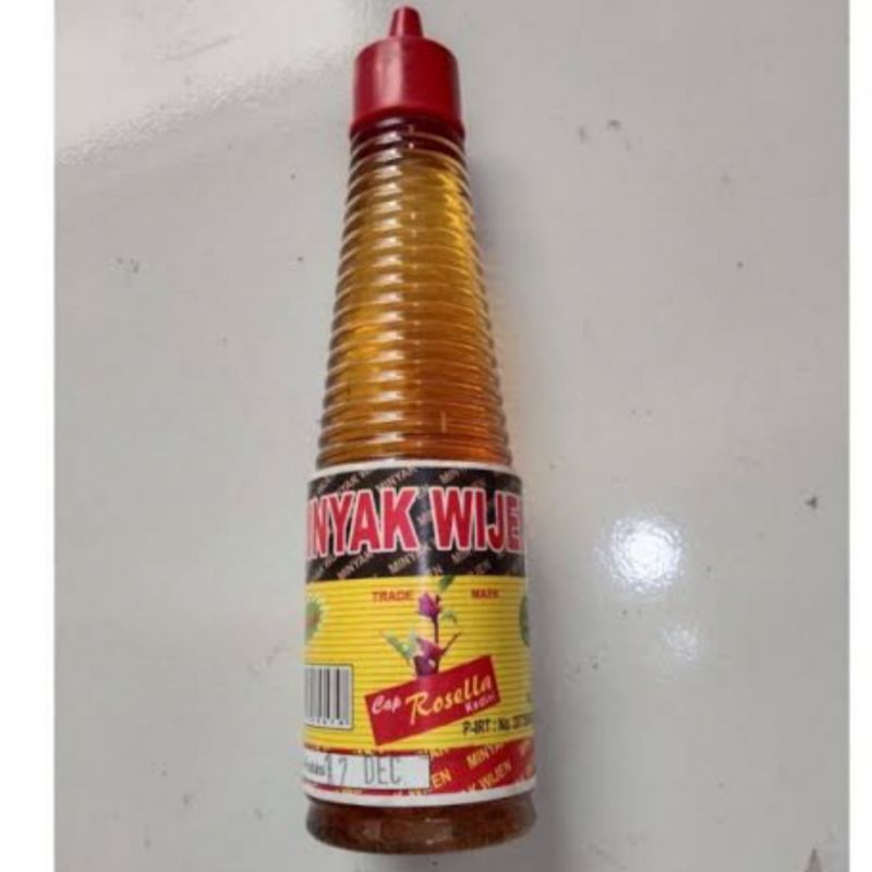 

Minyak Wijen Cap Bunga Rosella Botol Isi 150ml 1 BOTOL KECIL