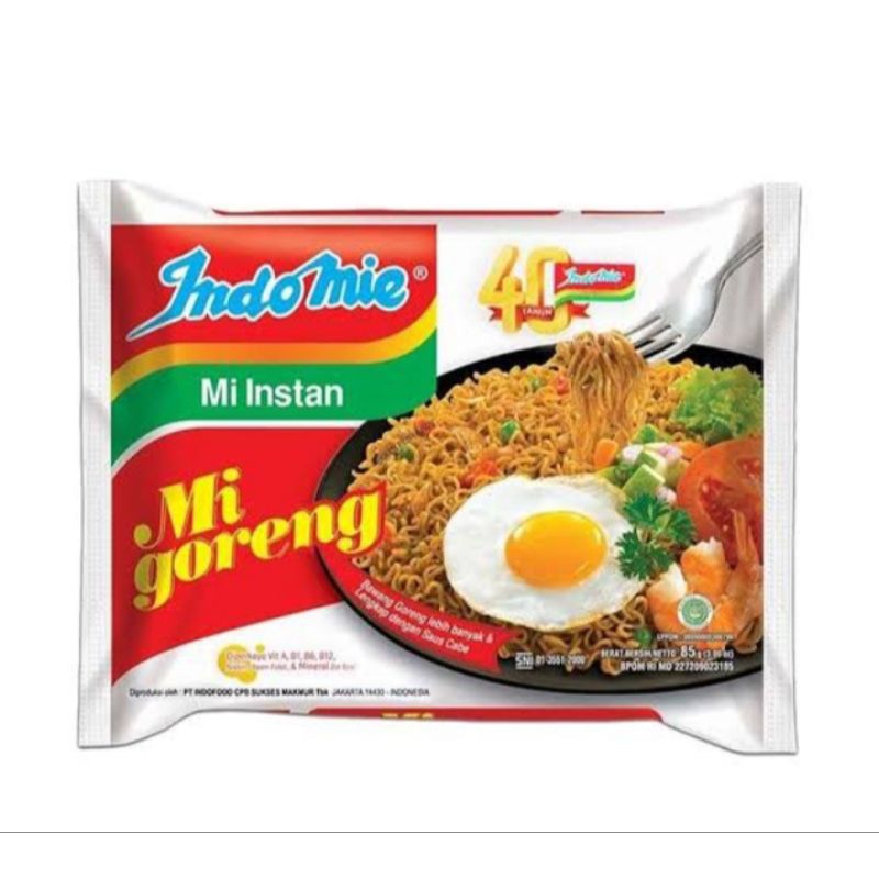 

Indomie Goreng 85gr