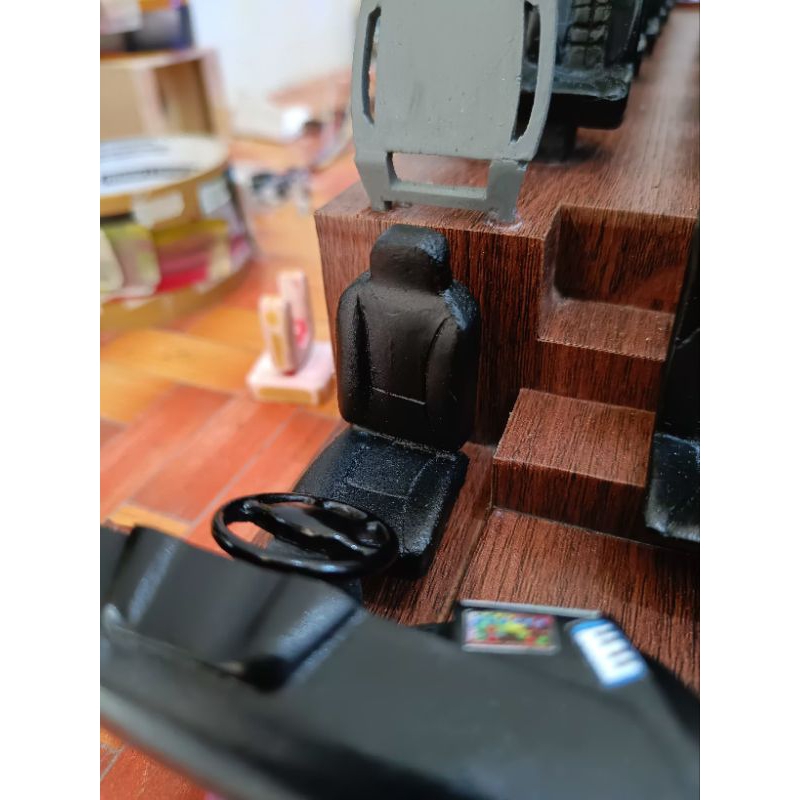 jok driver miniatur untuk bus skala 20