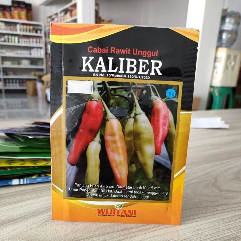 

Big Sale Ramadhan Cabe Kaliber 10gr Original Pabrik Buah Lebat Cabe Unggul KALIBER CRM Andalan