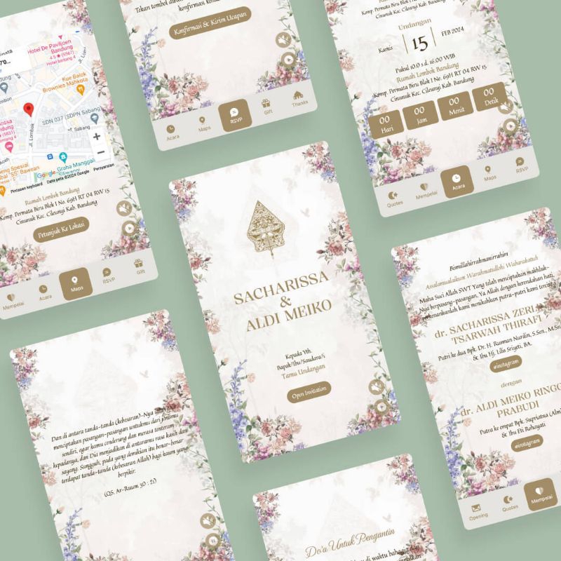 Undangan Website Pernikahan PREMIUM ADAT JAWA