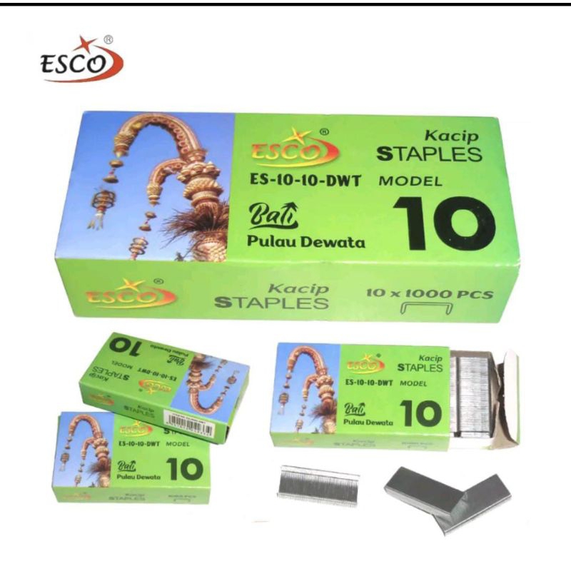 

1 Pak Isi Staples Kecil Esco No. 10