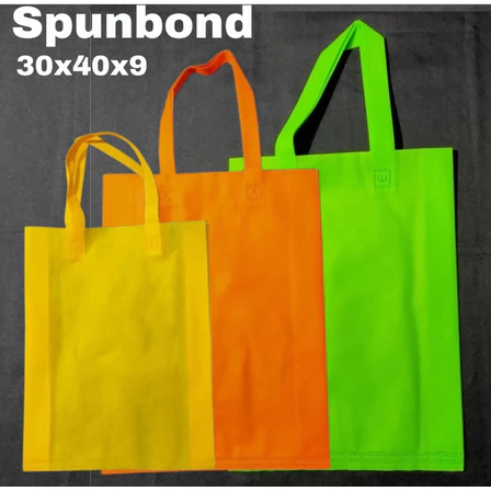 

GOODIE BAG TAS TALI POLOS SPUNBOND 30x40 65GSM / TAS KAIN KANTONG BELANJA / TAS SOUVENIR ULTAH