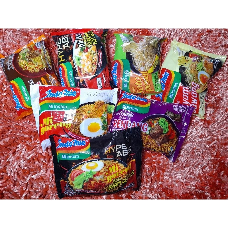 

Indomie goreng/indomie kuah/mie instan indomie isi 10pcs