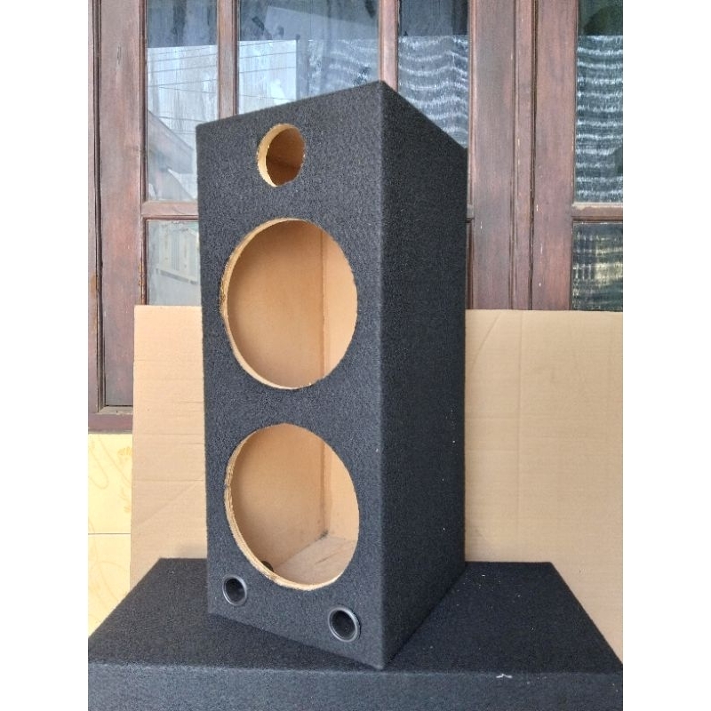 BOX SPEAKER 8 INCH DOUBEL DAN TWETER model SR