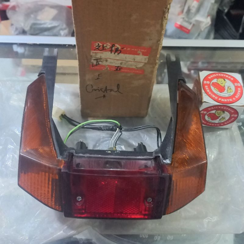STOPLAMP STOP LAMPU ASSY BELAKANG SUZUKI CRYSTAL CRISTAL TUNE RC110 RGR 150 ORIGINAL ORI 35710-31C10