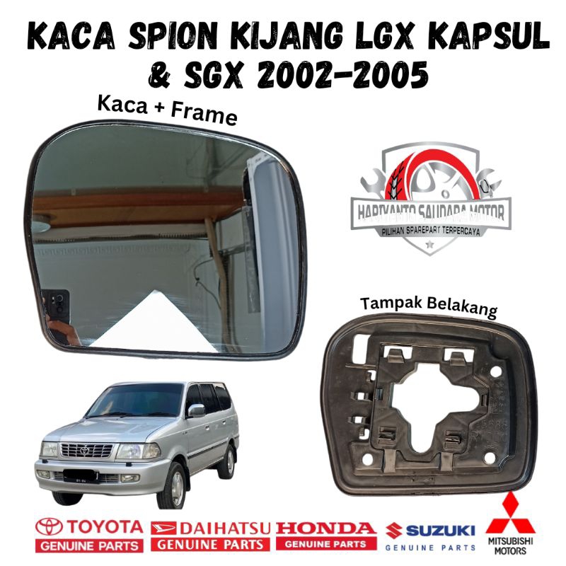 Kaca Spion Kijang LGX Kapsul & SGX 2002-2005 Original