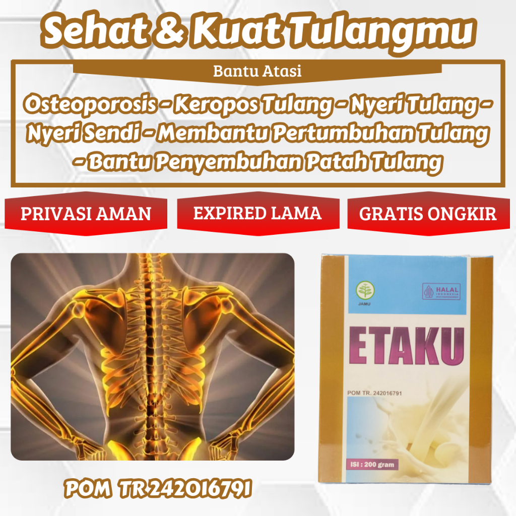 

Susu Untuk Keropos Tulang Osteoporosis Patah Tulang Nyeri Sendi Penguat Tulang - Etaku Susu Kambing