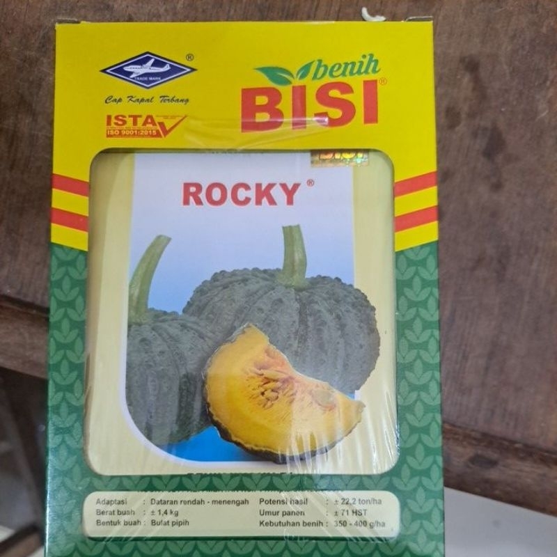 BENIH LABU KUNING PERINGGI ROCKY ISI 5G CAP KAPAL TERBANG LABU ROCKY