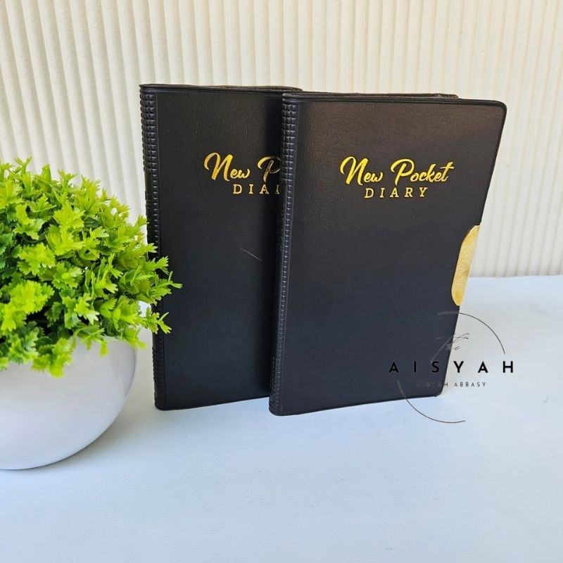 

Agenda New Pocket 2025 notebook kertas HVS cream 14,5 cm x 9 cm