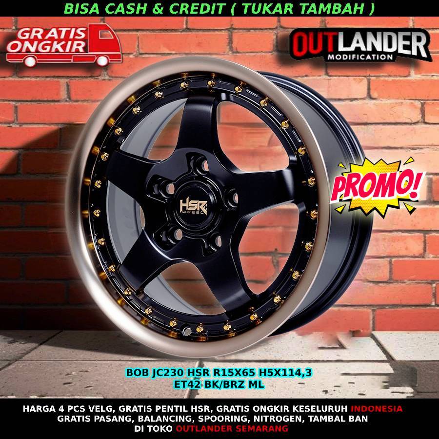 VELG MOBIL RING 15 LUBANG BAUT 5 COCOK UNTUK MOBIL ERTIGA LUXIO DLL RATA BODI