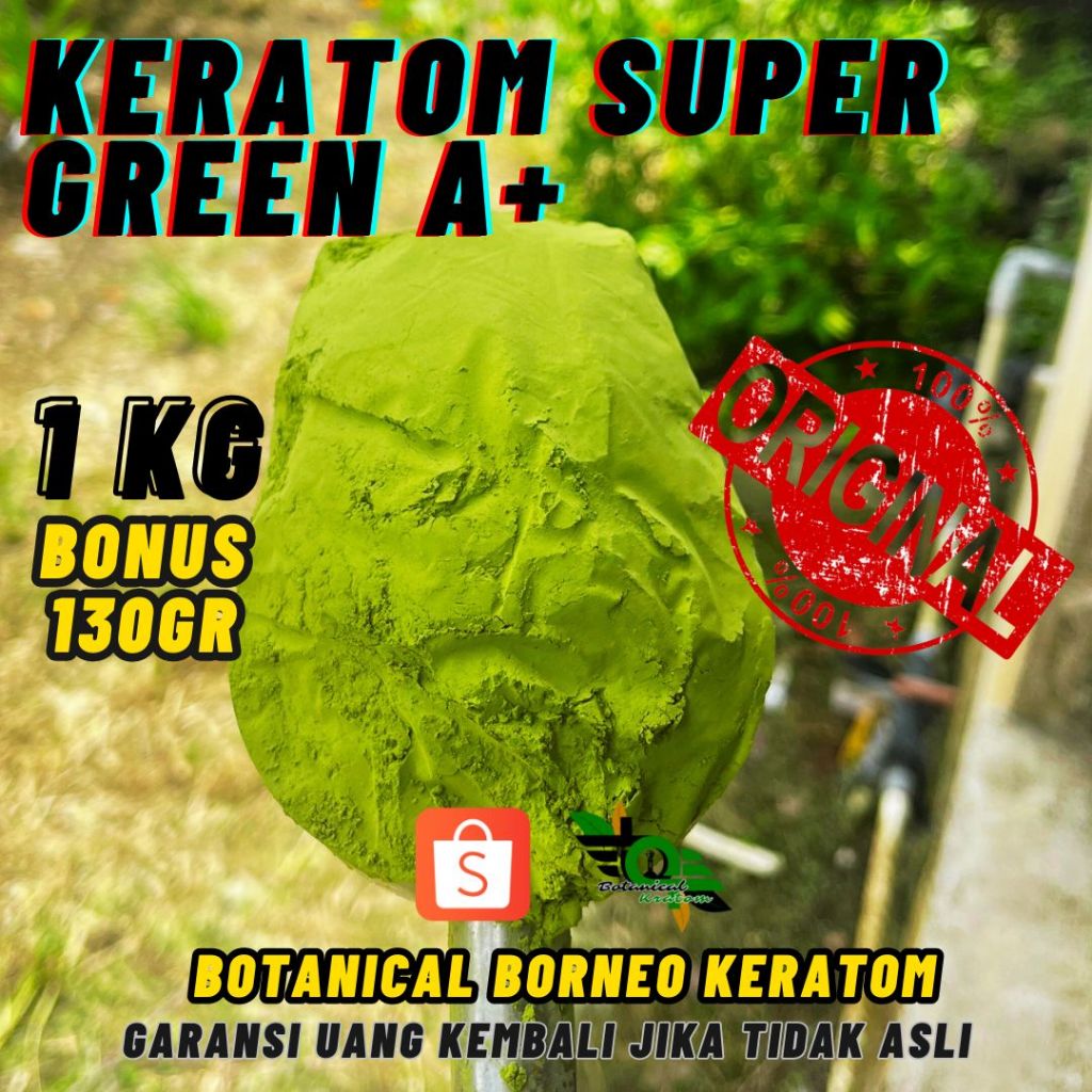 

BOTANICAL BORNEO- Bubuk Nano Super Hijau original 100% Kalimantan