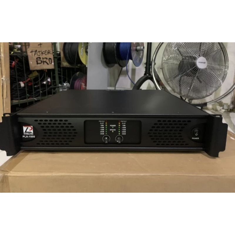 Power Amplifier Pasline PLA-1000 PLA1000 PLA 1000 Original 2 Channel