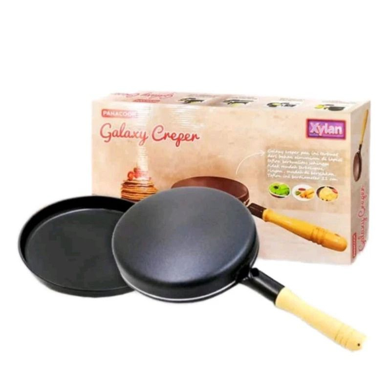 Galaxy Creper Crepes Pan Wajan Terbalik Untuk Membuat Dadar Gulung, Kulit Risol, Crepes, dll.