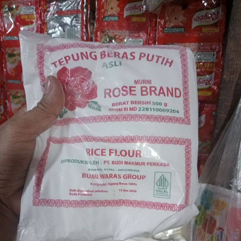 

tepung beras rosebrand 500gr