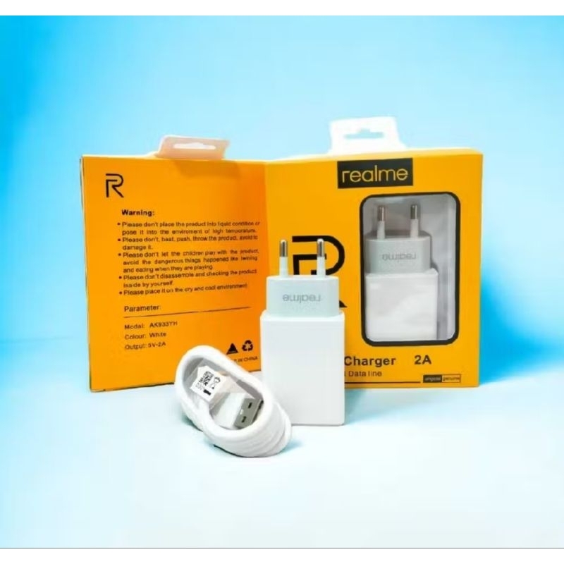 TC Charger Realme 2A 10w Original Fast Charging Usb Micro&Type-C Realme 3 3Pro C11 C20 C30 C3 C21 C2