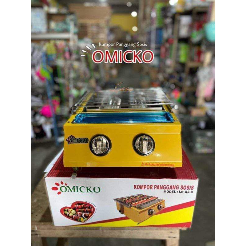 kompor panggang 2 tungku