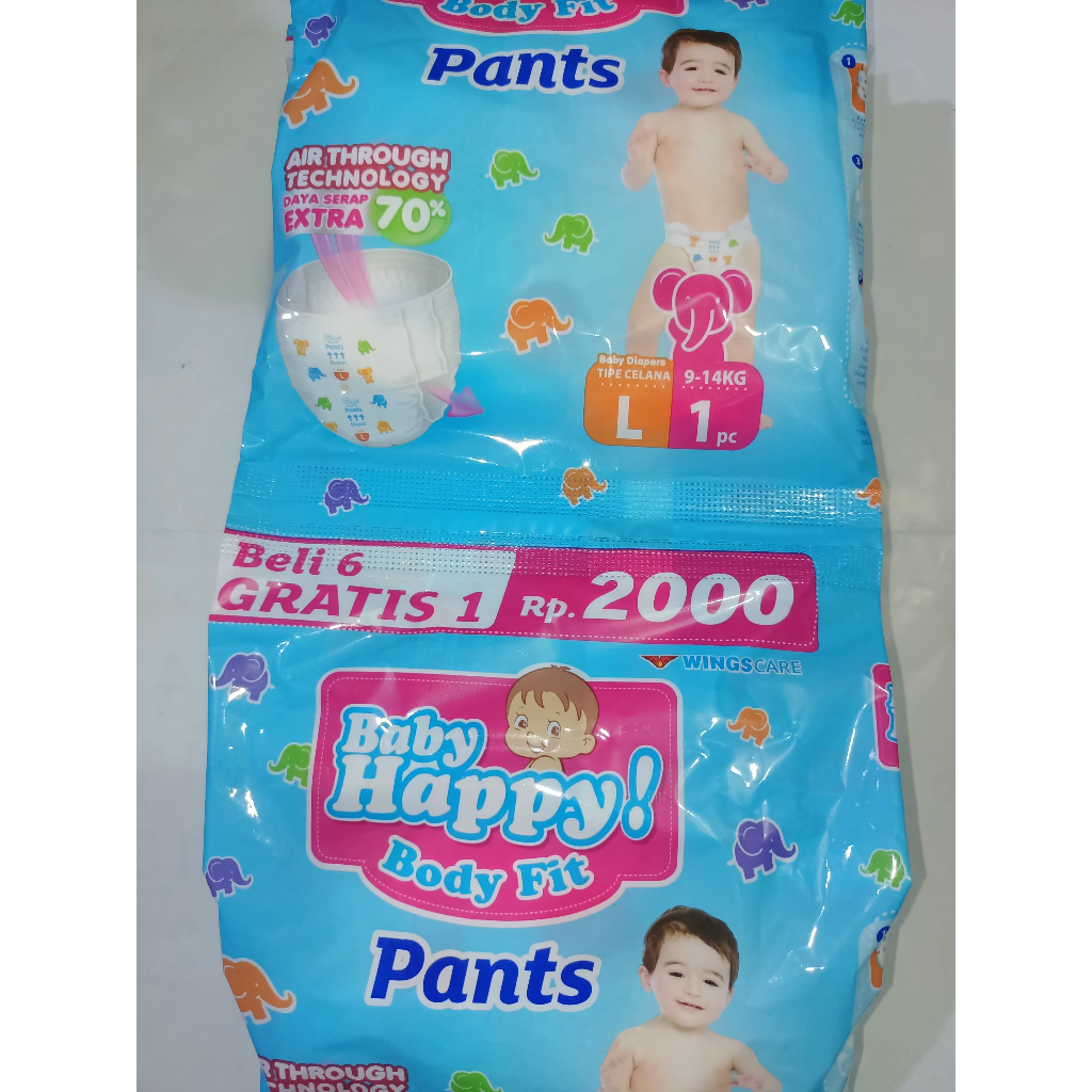 Baby Happy Pants Renceng Size L