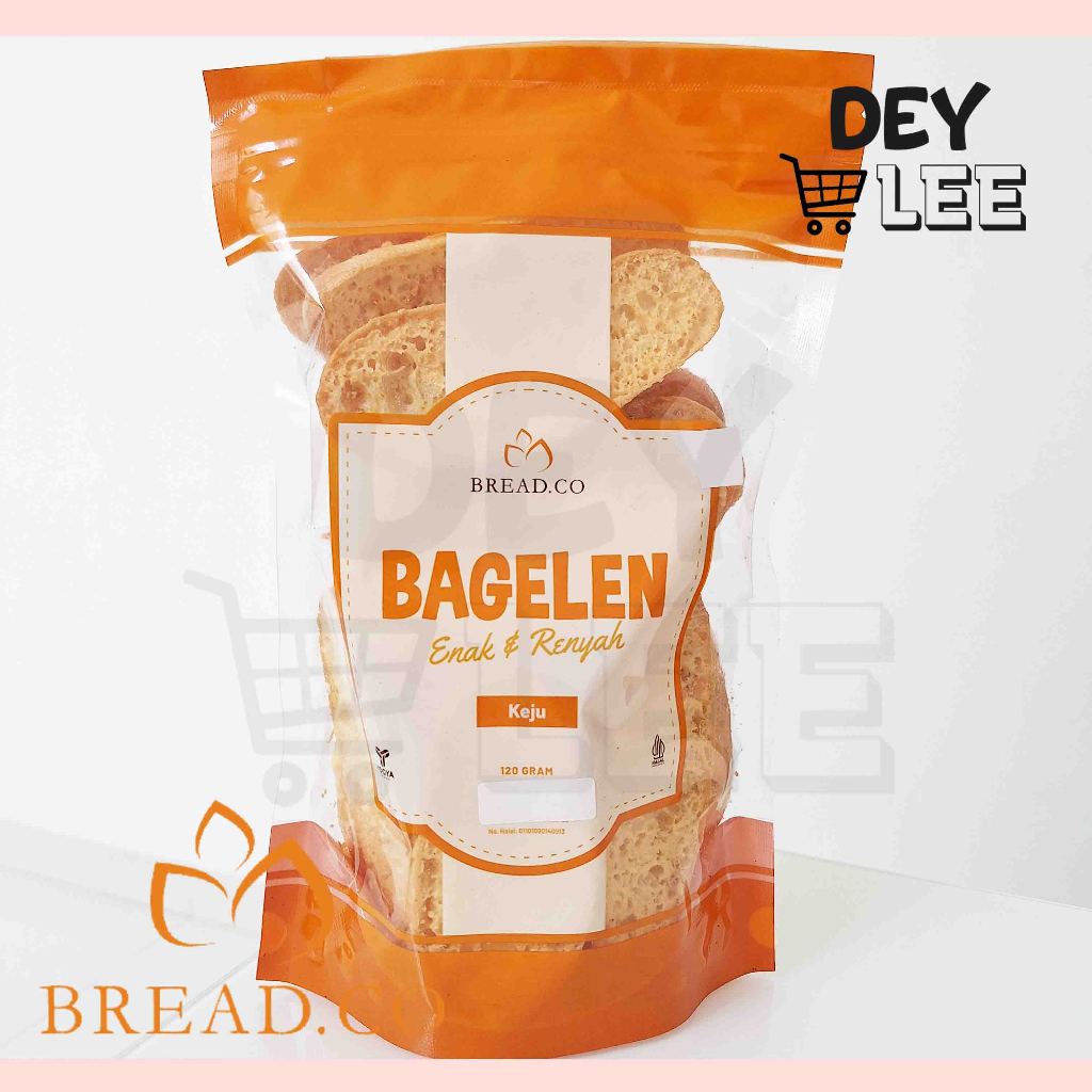 

BREADCO Bagelen Kering KEJU 120g Kemasan Plastik Bandung