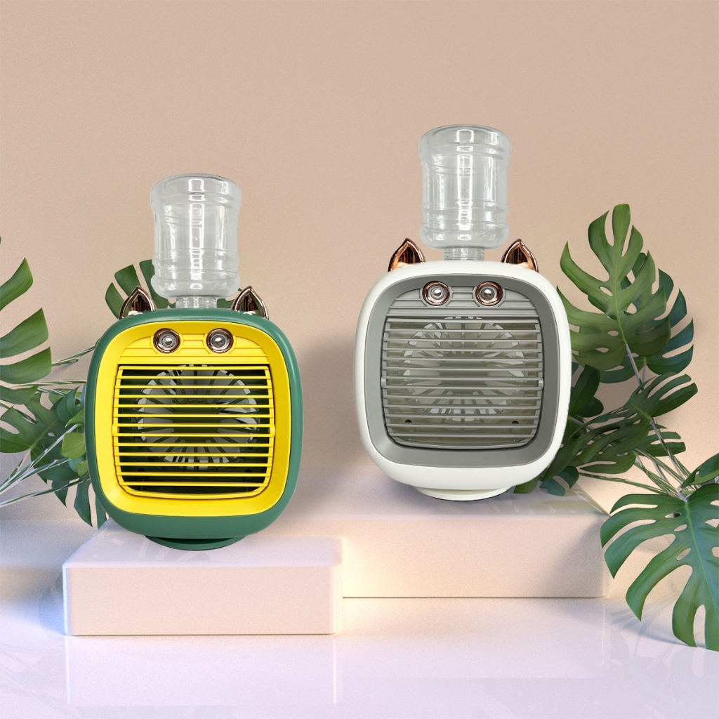 Kipas Nano Mist Spray Fan Mini Galon