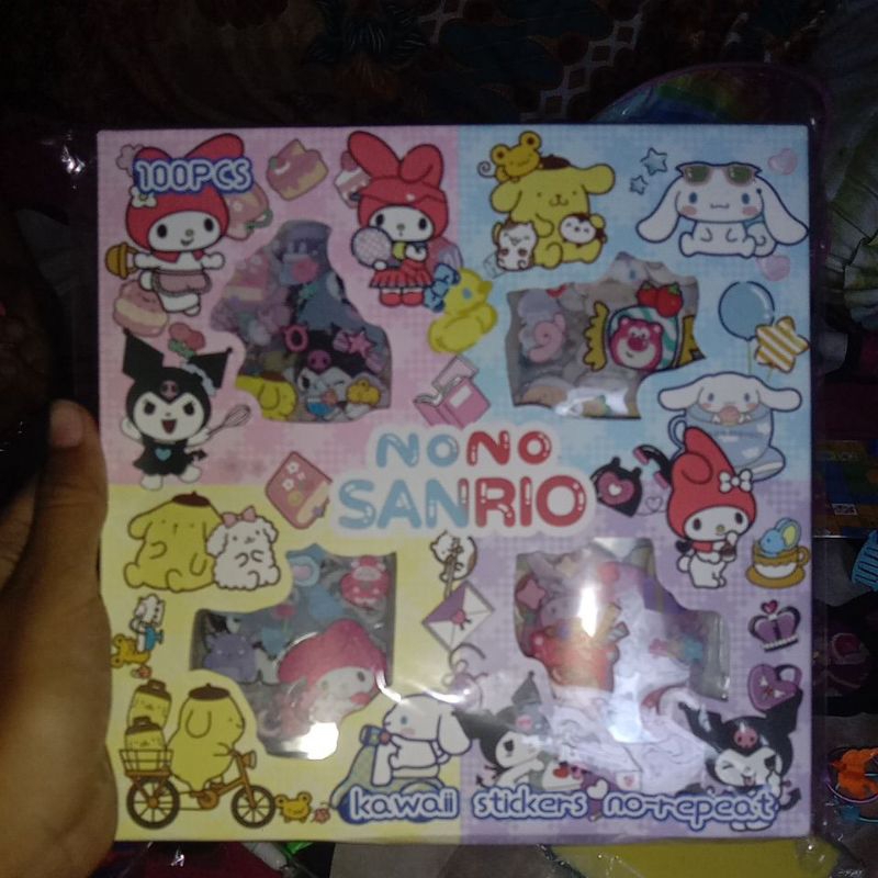 

sticker Sanrio 100 pcs