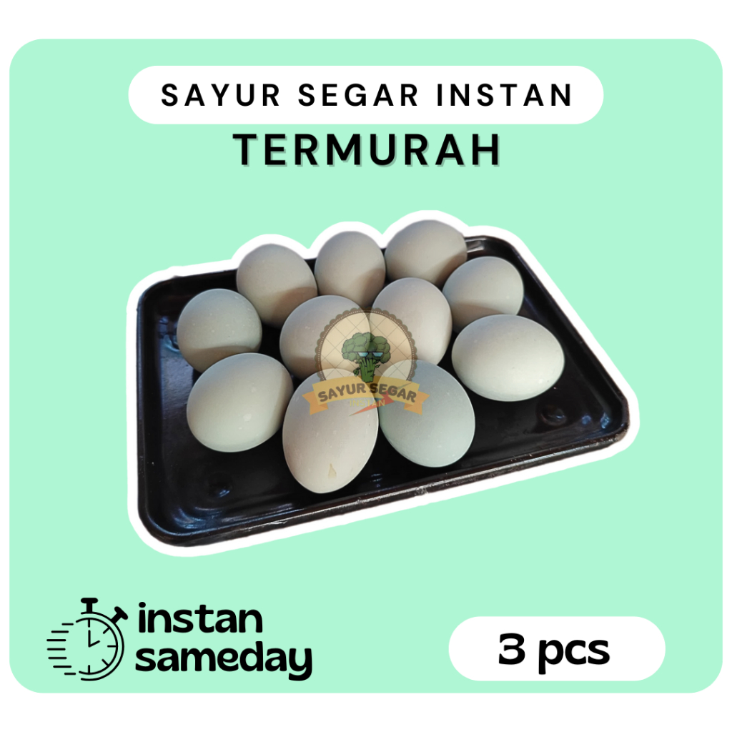 

Telur Asin / Telur Bebek Asin Matang [3pcs]