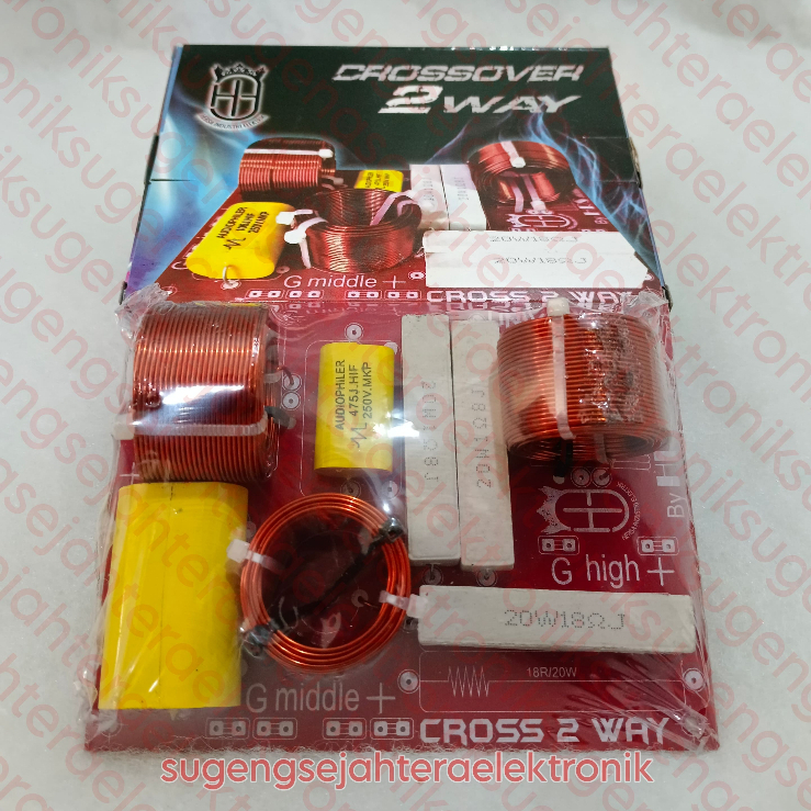 Crossover 2 Way Pasif Mid High