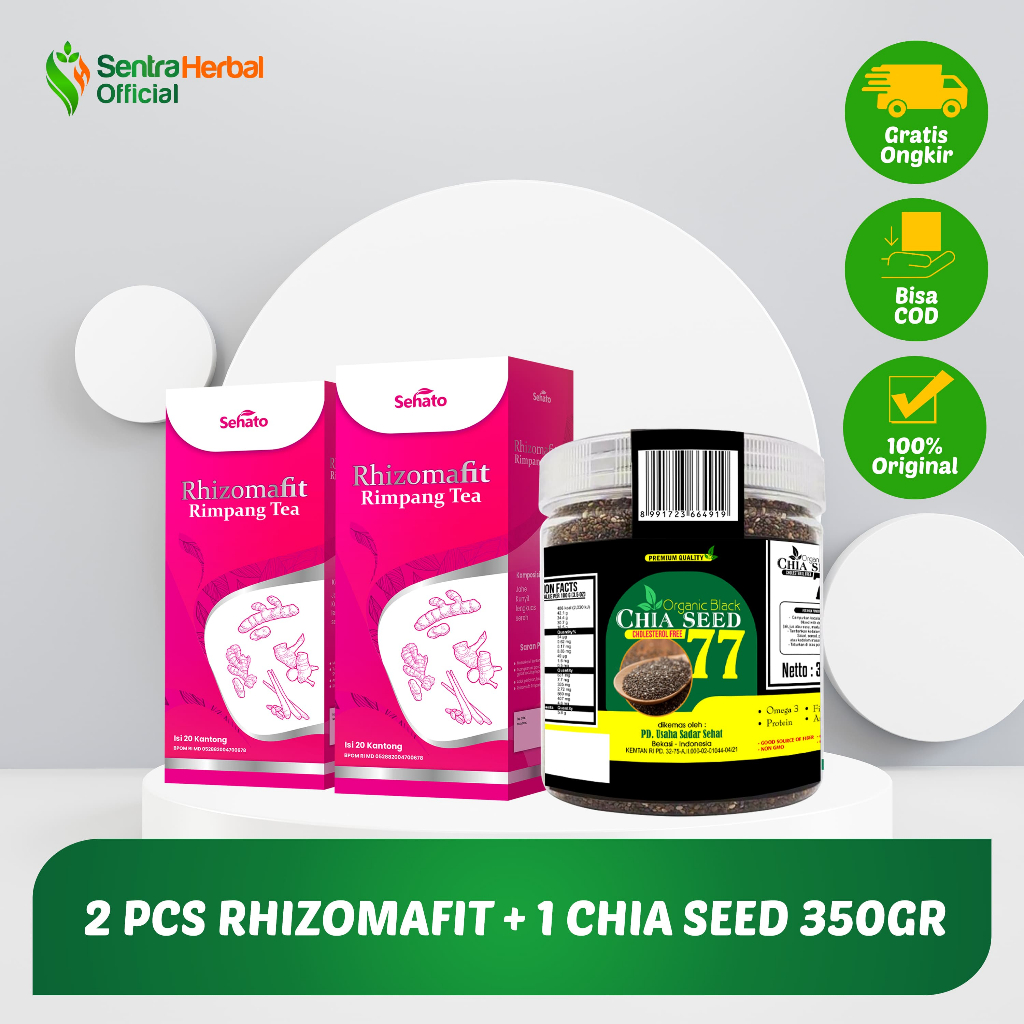 

2PCS Teh Rhizomafit + 1PCS Chia Seed 350GR